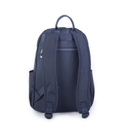 Nas Bag Unisex Büyük Boy Su Geçirmez Çok Gözlü Extra Hafif Sportif Sırt Çantası Lacivert 