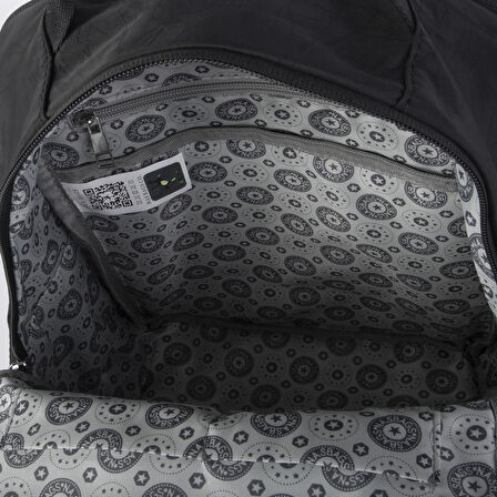 Nas Bag Unisex Büyük Boy Su Geçirmez (Waterproof)  Hafif Sırt Çantası Siyah