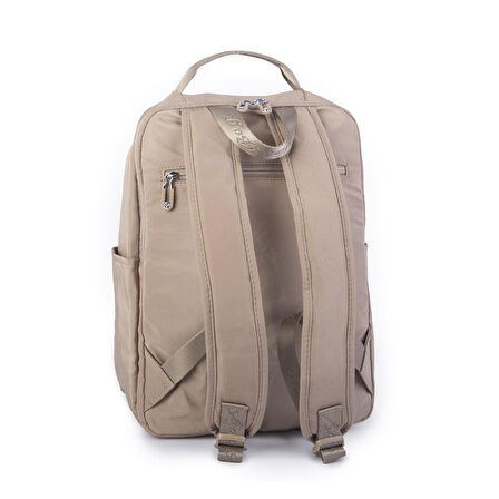 Nas Bag Unisex Büyük Boy Su Geçirmez (Waterproof)  Hafif Sırt Çantası Vizon 
