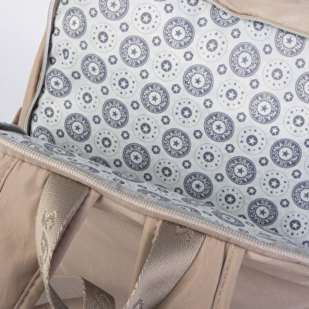 Nas Bag Unisex Büyük Boy Su Geçirmez (Waterproof)  Hafif Sırt Çantası Vizon 