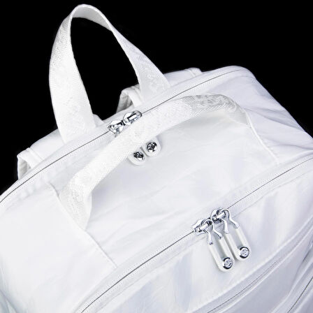 Nas Bag Unisex Büyük Boy Su Geçirmez (Waterproof)  Hafif Sırt Çantası Beyaz