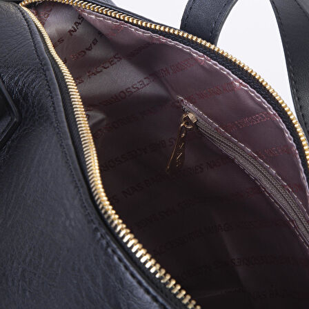 Nas Bag  El ve Omuz Çantası Siyah Victoria