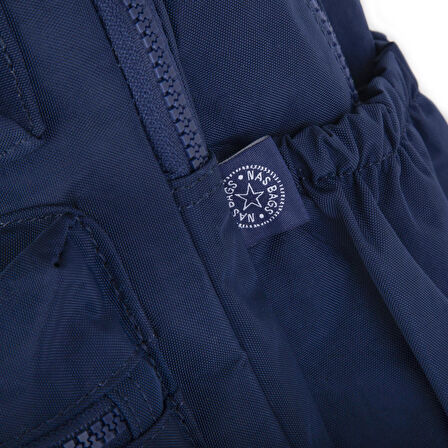 Nas Bag Unisex Zararlı Kimyasal İçermeyen Waterproof Sırt Çantası Lacivert