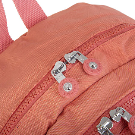 Nas Bag Unisex Zararlı Kimyasal İçermeyen Waterproof Sırt Çantası Somon