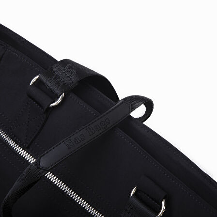 Nas Bag Kadın Spor Geniş Hacimli Hafif Omuz ve Çapraz Çanta Siyah