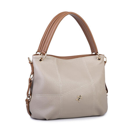  Nas Bag Kadın  Salaş Omuz Çantası Kum Taba Victoria