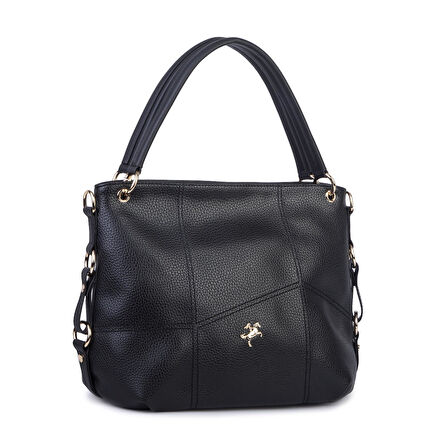  Nas Bag Kadın  Salaş Omuz Çantası Siyah Lopez