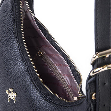 Nas Bag Omuz Çantası Ayarlanabilir Spor  Askılı Çapraz Çanta  Siyah  Lopez