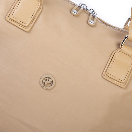  Nas Bag Ultra Hafif Su Geçirmez Spor Kadın Büyük Boy Omuz ve Çapraz  Çanta Bej