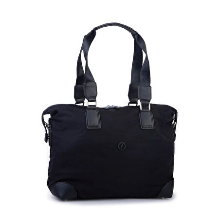  Nas Bag Ultra Hafif Su Geçirmez Spor Kadın Büyük Boy Omuz ve Çapraz  Çanta Siyah