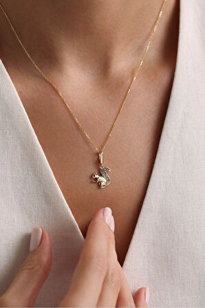 Sincap Kilitli Charm Kolye Ucu