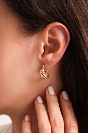 Burgu Model Drop Küpe