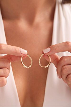 Side Design Halka Küpe