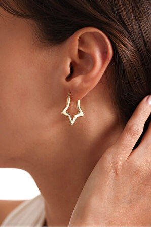 Grans Yıldız Küpe