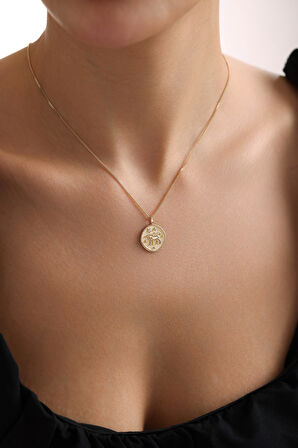 Zodiac Burç Boğa Kolye