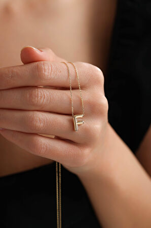 F Harf Balon Bombe Kolye