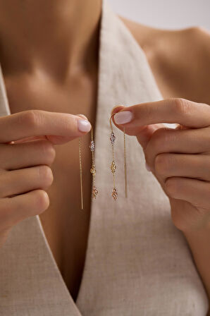 Trinity Dorika Sallantılı Küpe