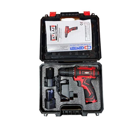 ATTLAS ECO 12V CDD-202C 2Ah Çift Akülü Matkap - A0104086