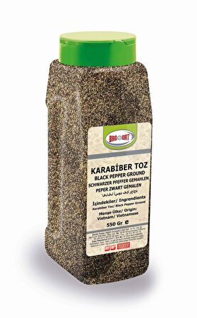 Karabiber Toz 550 Gr.