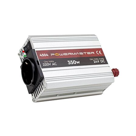 Powermaster 24 Volt 350 Watt Modified Sinus İnverter PM-4504