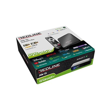 Redline RV 5 4K Ultra HD Android TV Box