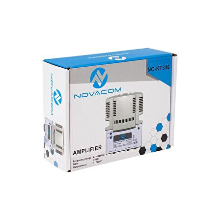 Novacom NC-KT340 Kablo Tv Amplifier