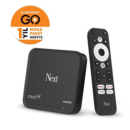 Next Start 4K UHD Streaming Android TV Box