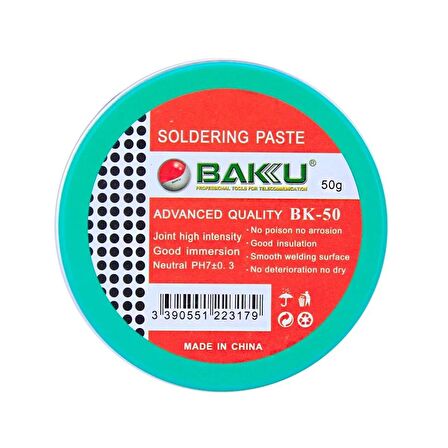 Baku BK-50 Lehim Pastası 50 Gr.