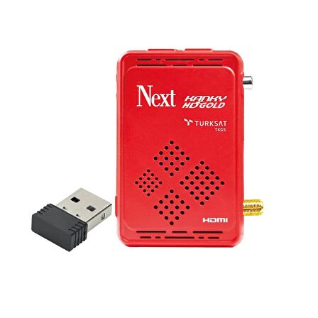 Next Kanky HD Gold Full HD Uydu Alıcı + Mini Wifi Anten