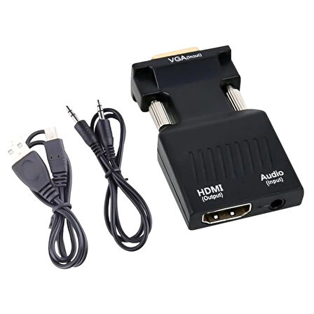 Powermaster Vga To HDMI Çevirici PM-4276