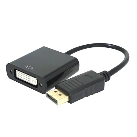 Powermaster PM-15879 Display Port TO DVI 24+5 Pin (Erkek Display-Dişi DVI)