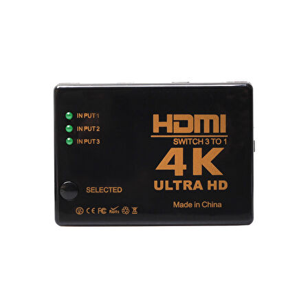 Multibox MB-H31 4K 3/1 HD Hdmi Switch