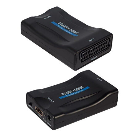 Powermaster PM-18588 Scart To HDMI Çevirici Adaptör