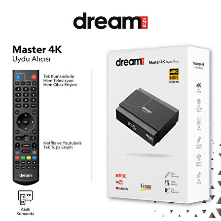 Dreamstar Master 4K Uydu Alıcı