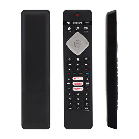 Eurobox Philips Lcd Netflix - Youtube - Rauken Tuşlu Kumanda
