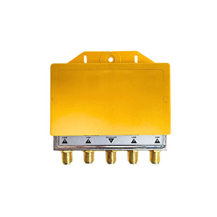 BAFF 4/1 Kutulu DiseqC Switch Su Geçirmez