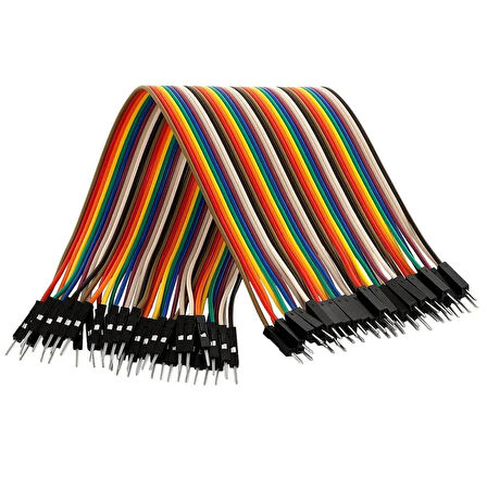 Powermaster 20 Cm Erkek/Erkek Jumper Kablo (40'lı Paket)