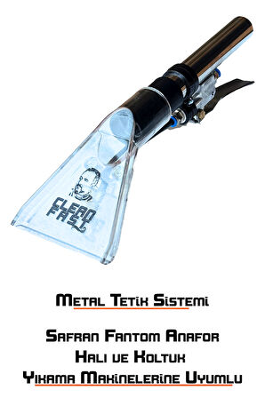 Halı ve Koltuk Yıkama Vakum Başlığı Elçek Safran Fantom Anafor Uyumlu