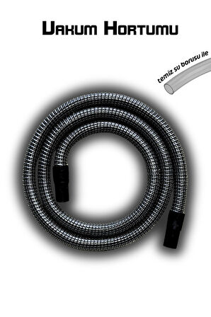  Safran Fantom Anafor Koltuk Yıkama Makinelerine Uyumlu Çelik Telli Vakum Hortumu