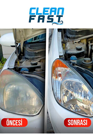 Yeni Nesil Premium Buharlı Far Temizleme Sıvısı Ve Parlatma Solüsyonu Kloroform Uyumlu 250 gr