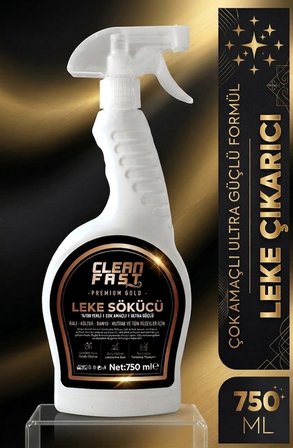 Ultra Güçlü Çok Amaçlı Leke Çıkarıcı Sprey  Kumaş Halı Koltuk Yüzey ve Döşeme Temizleyici 750 ml
