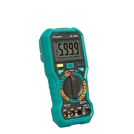 Luxury, 3 5/6 Dijital TRUE RMS Multimetre, Proskit MT-1280D Dijital Ölçü Aleti