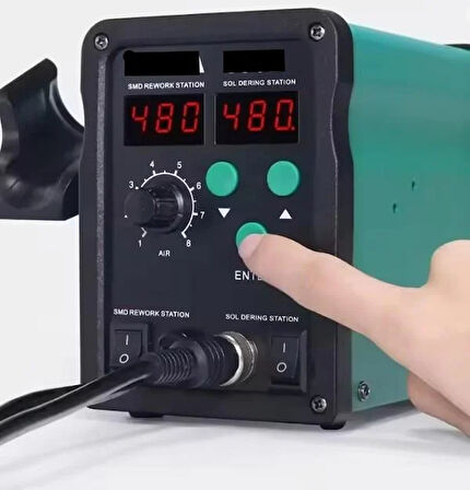 Luxury, 60w Kalem Havya 650w Üflemeli Havya İstasyonu Prolink  P-98 D