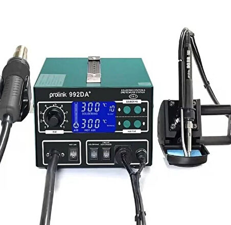 Luxury,Duman Emici 75w Kalem Havya, 780w Üflemeli Havya İstasyonu Prolink  P-92 DA