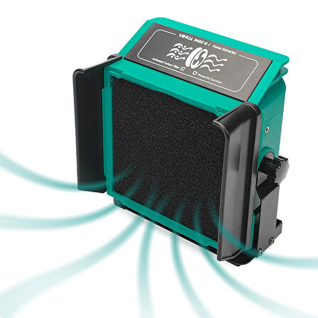 Luxury,3üncü El Standlı duman vakum emici havya duman çıkarma lehimleme istasyonu duman emici Prolink 948DQ-I