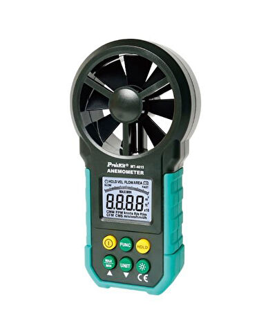 Luxury,  • Hava hızı ve hava hacmi ölçümü, Anemometre, Proskit MT-4615