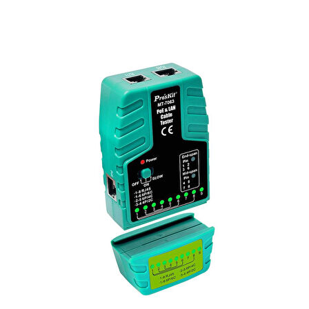 Luxury ,RJ11/RJ12/RJ45 Poe ve Lan Kablo Test Cihazı Proskit  MT-7063