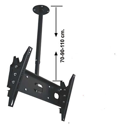 32'' 50'' Arası .Eco Seri 110cm Ayarlanabilir Televizyon Tavan Askı Aparatı