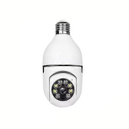 Akıllı Kablosuz IP Kamera Wifi 360 Derece Hareketli Gece Görüş Ses Kayıtllı Ampul Kamera Güvenlik Kamerası
