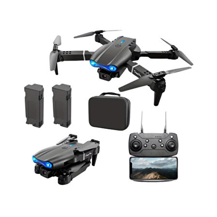E88 katlanabilir Drone profesyonel kamera HD Wifi Fpv fotoğraf Quadcopter modeli Selfie Drones